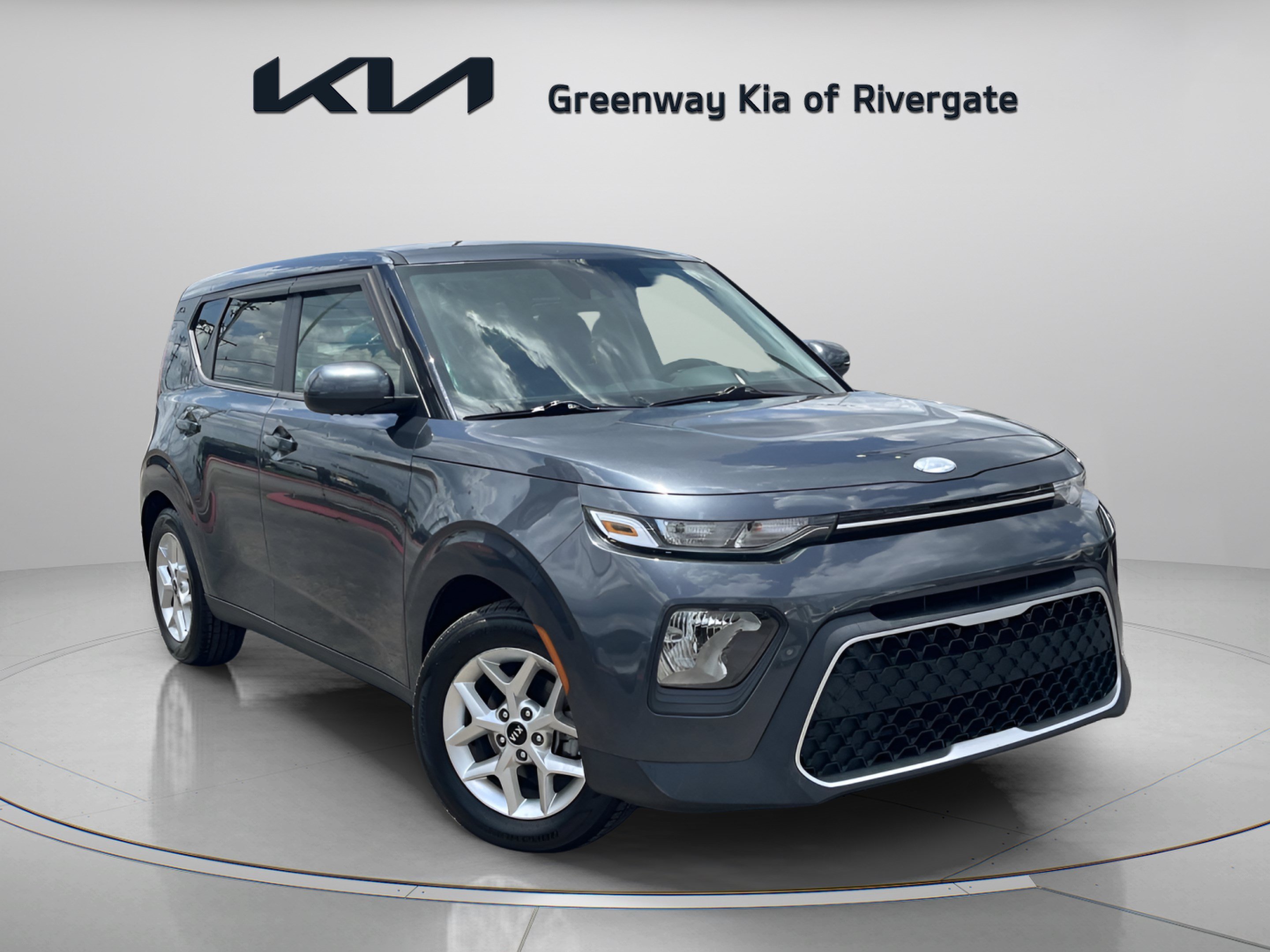 Used 2020 Gravity Grey Kia S image 1
