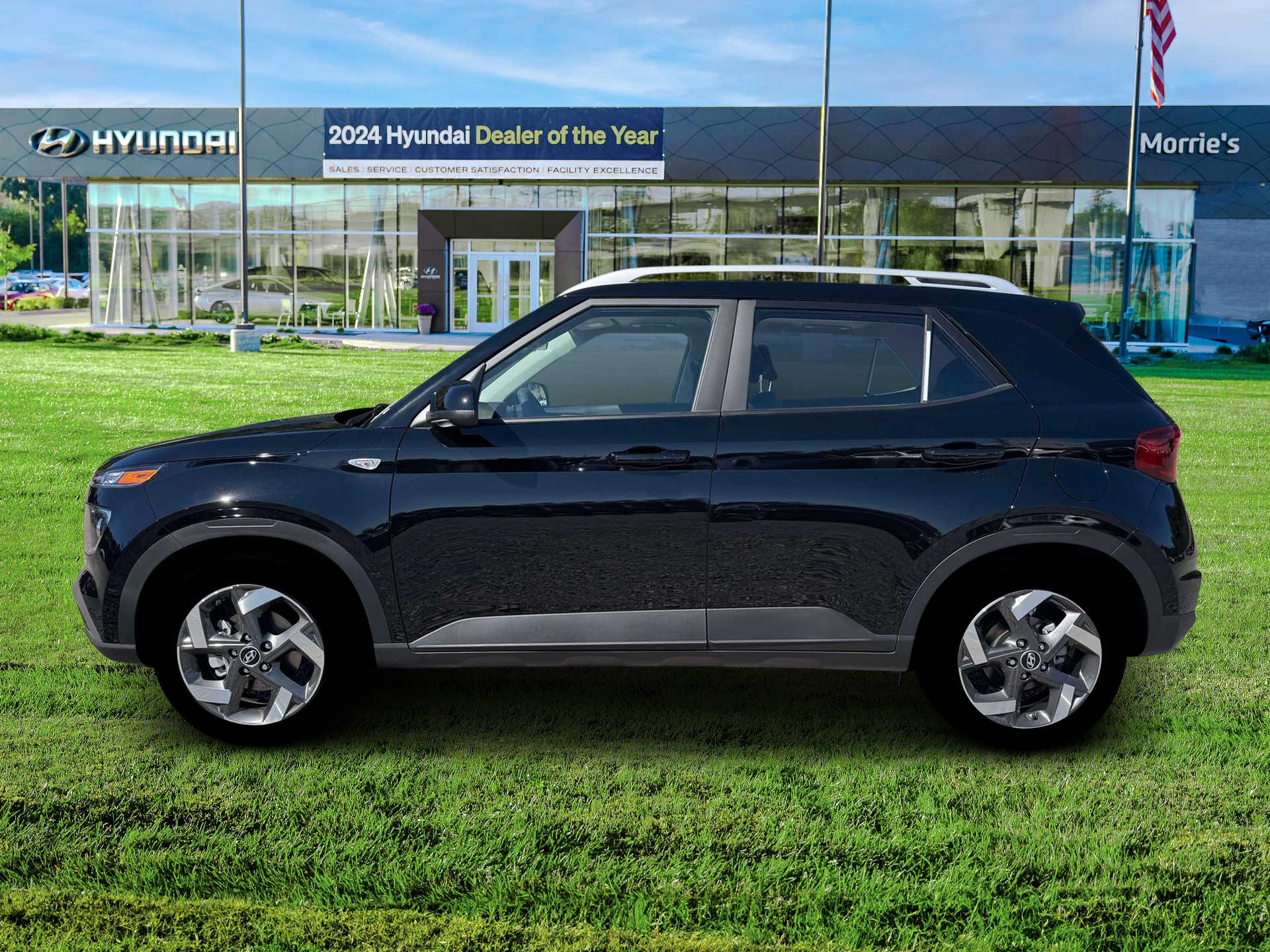 New 2026 Onyx Black Hyundai SEL image 3