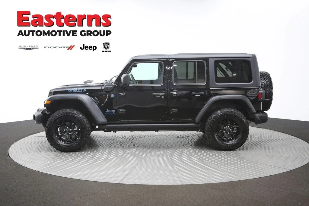 Used 2025 Black Jeep Willys 4xe image 60