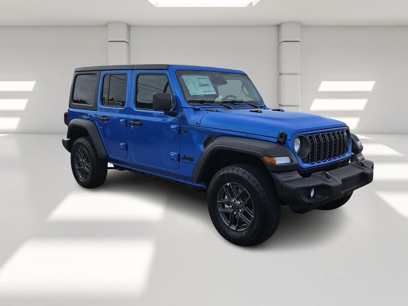 New 2026 Hydro Blue Pearl-Coat Exterior Paint Jeep SPORT S 4 DOOR 4X4 image 7