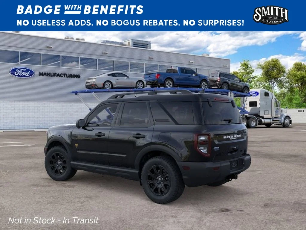 New 2026 Shadow Black Ford Badlands® image 5