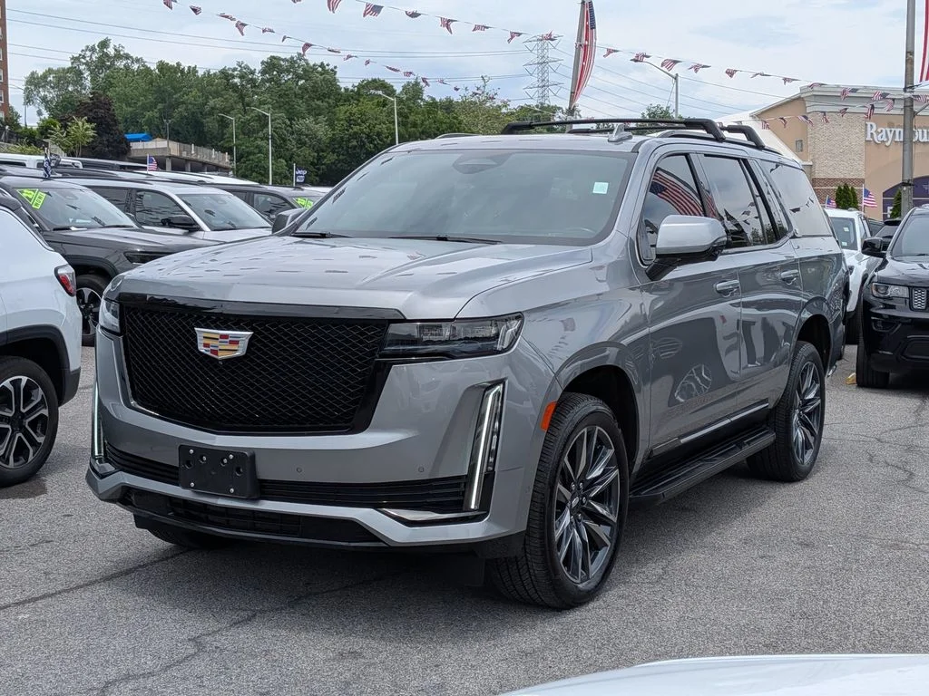 Used 2023 Silver Cadillac Sport image 1