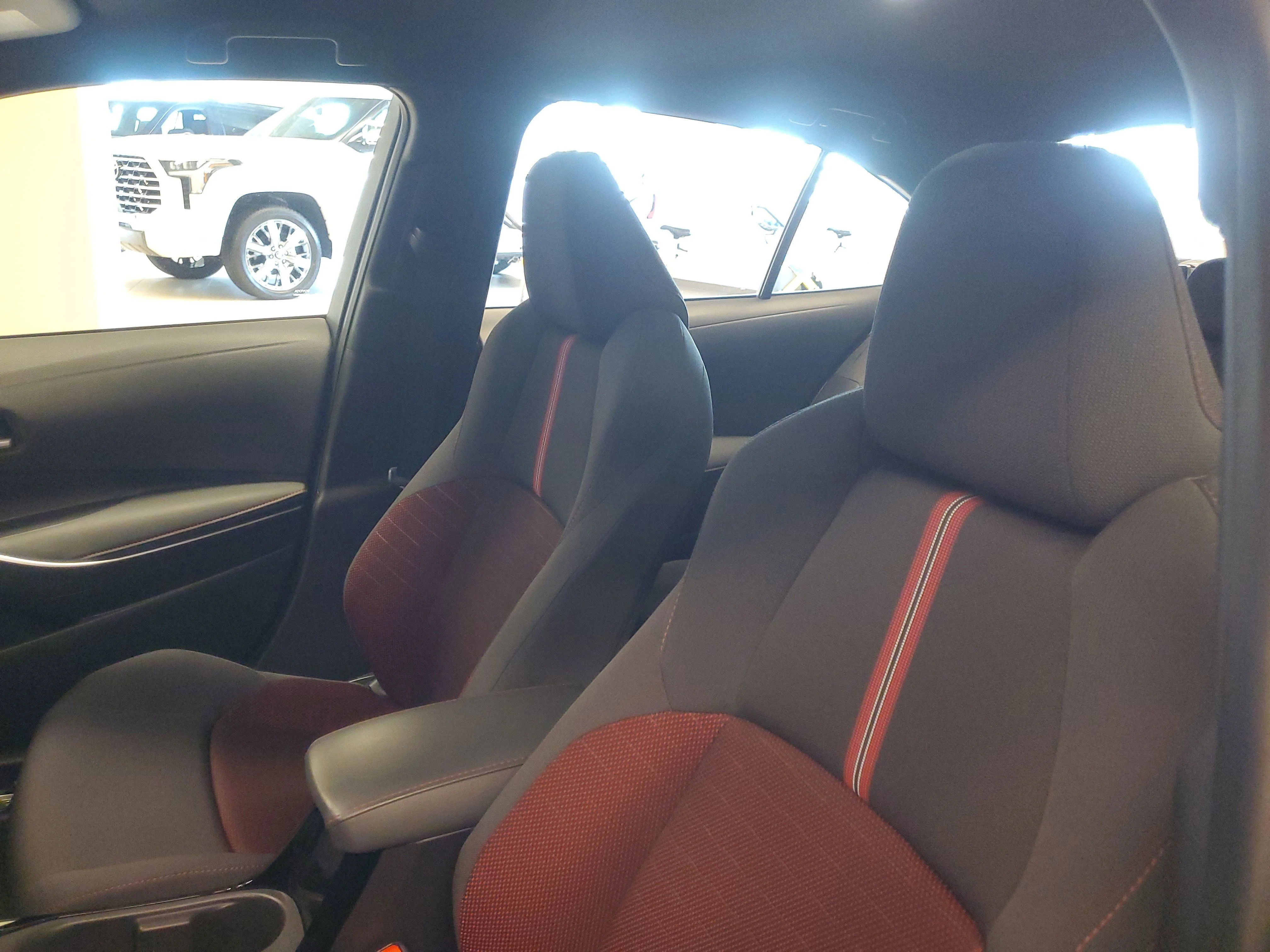 Used 2023 Midnight Black Metallic Toyota SE image 16