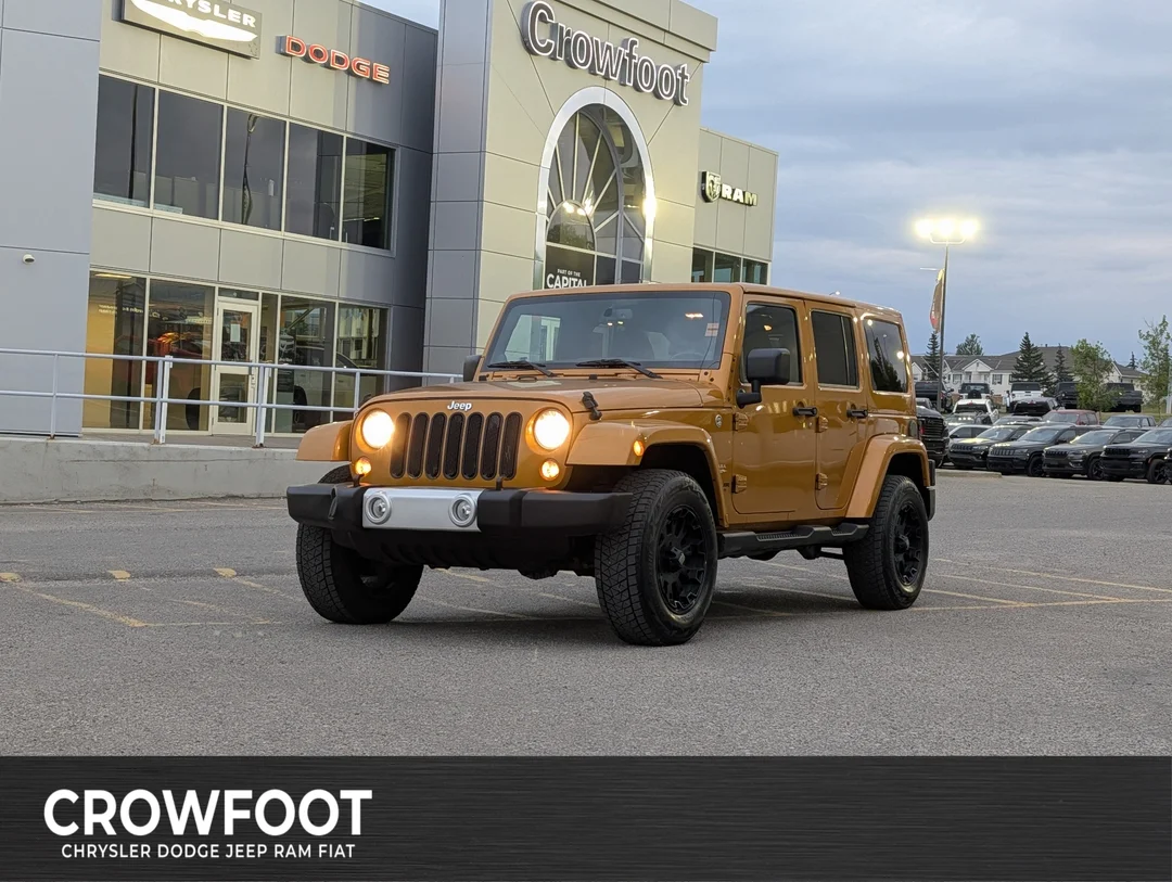 Used 2014 ampd Jeep Sahara - - 4x4 - 3.6L -6.5 Touchscreen - NAV -Heated Seats image 1