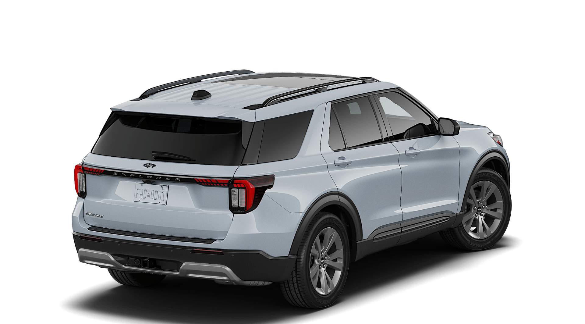 New 2026 Space White Metallic Ford Active image 3