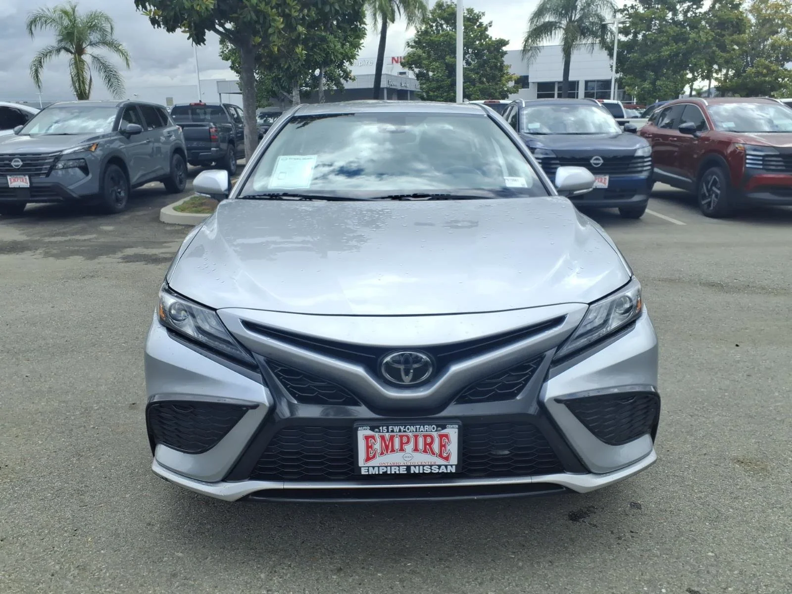Used 2023 Celestial Silver Metallic Toyota XSE image 3