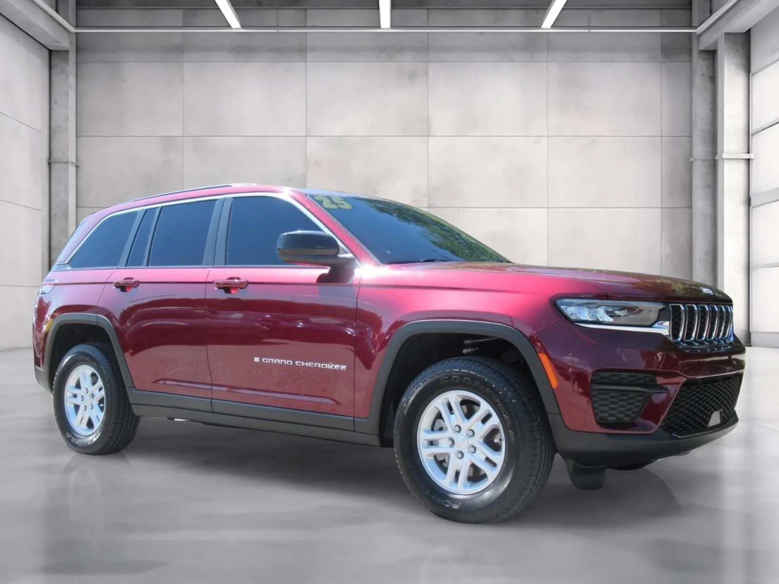 Certified Used 2025 Red Jeep Laredo image 1