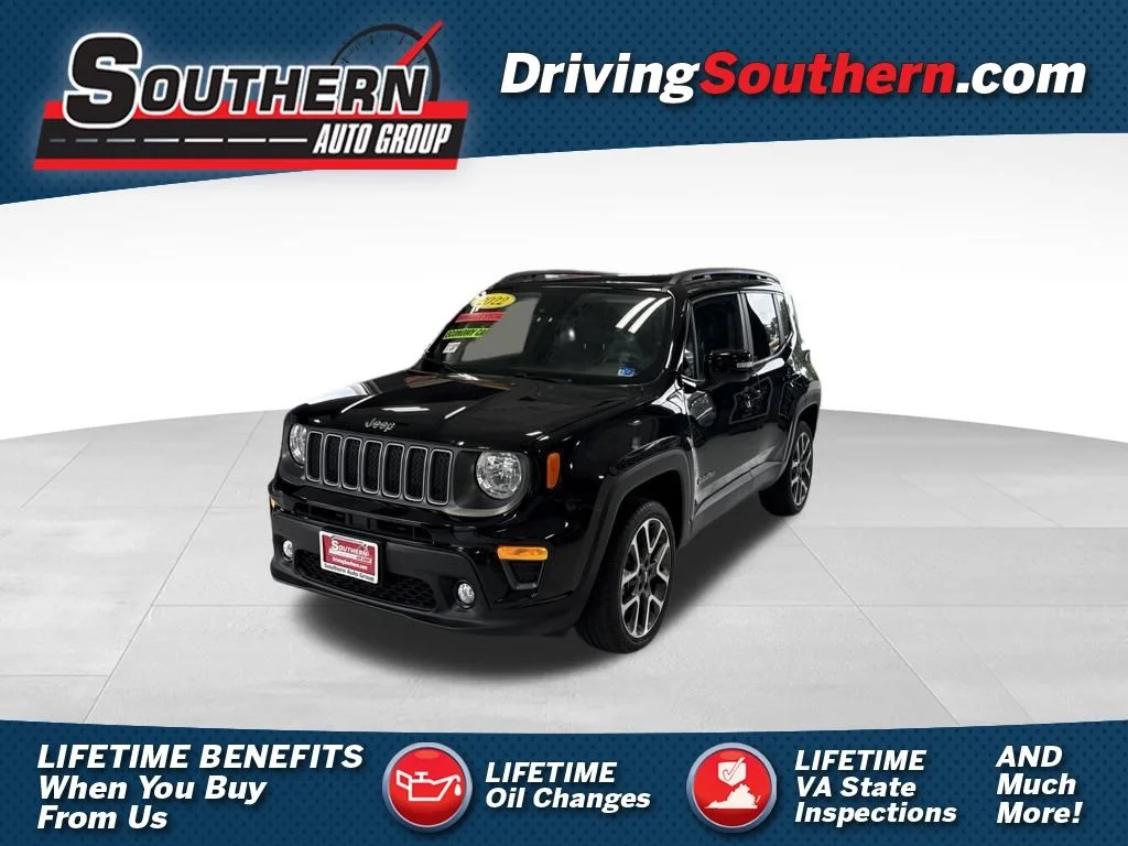 Used 2022 Black Jeep Limited image 1