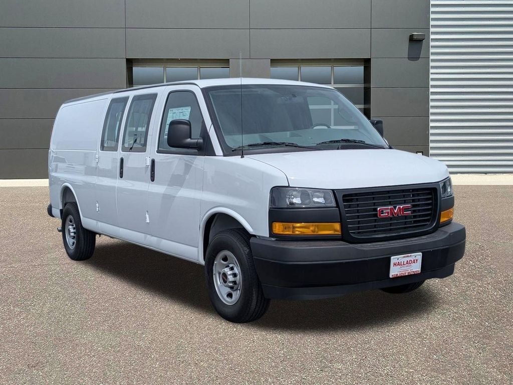 New 2026 Summit White GMC Work Van image 3