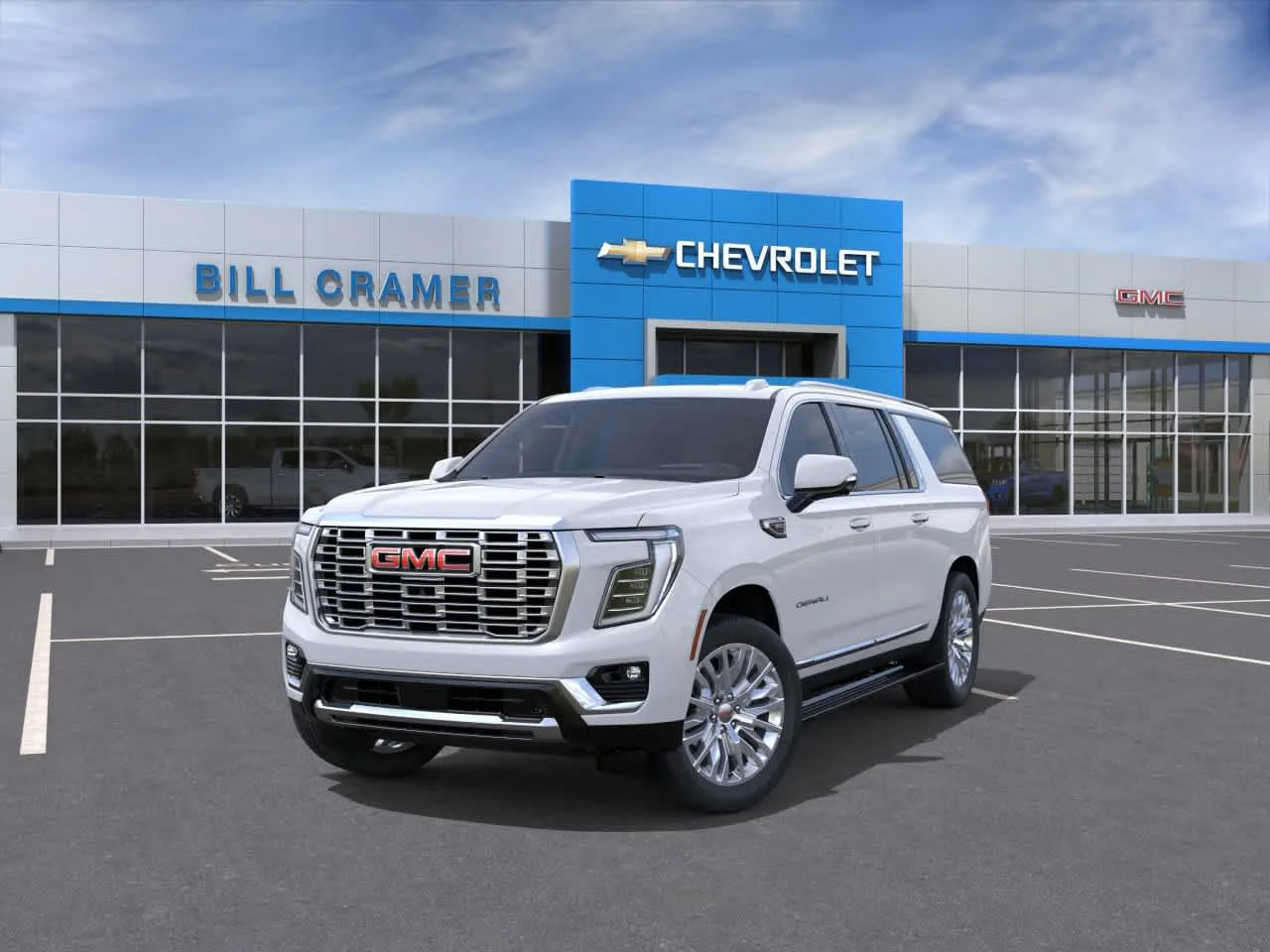 New 2026 Glacier White Tricoat GMC Denali image 8