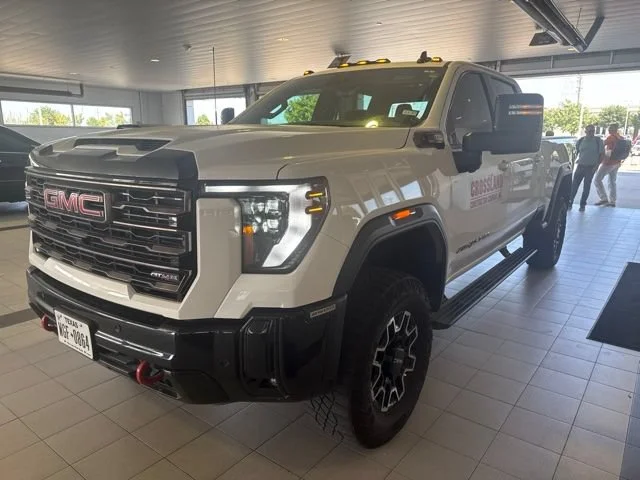 Used 2025 Summit White GMC AT4X image 2