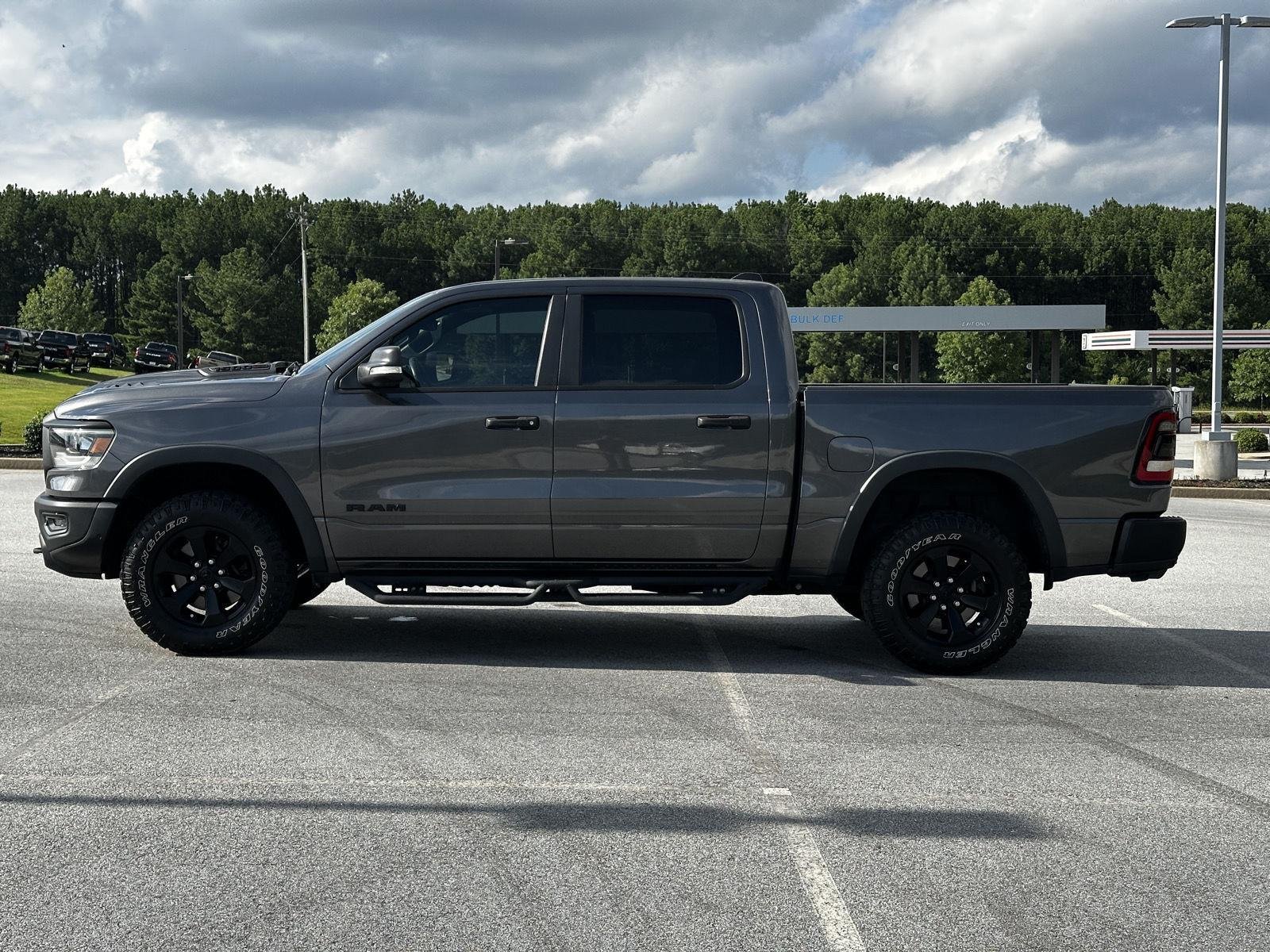 Used 2022 Granite Crystal Metallic Clearcoat Ram Rebel image 6