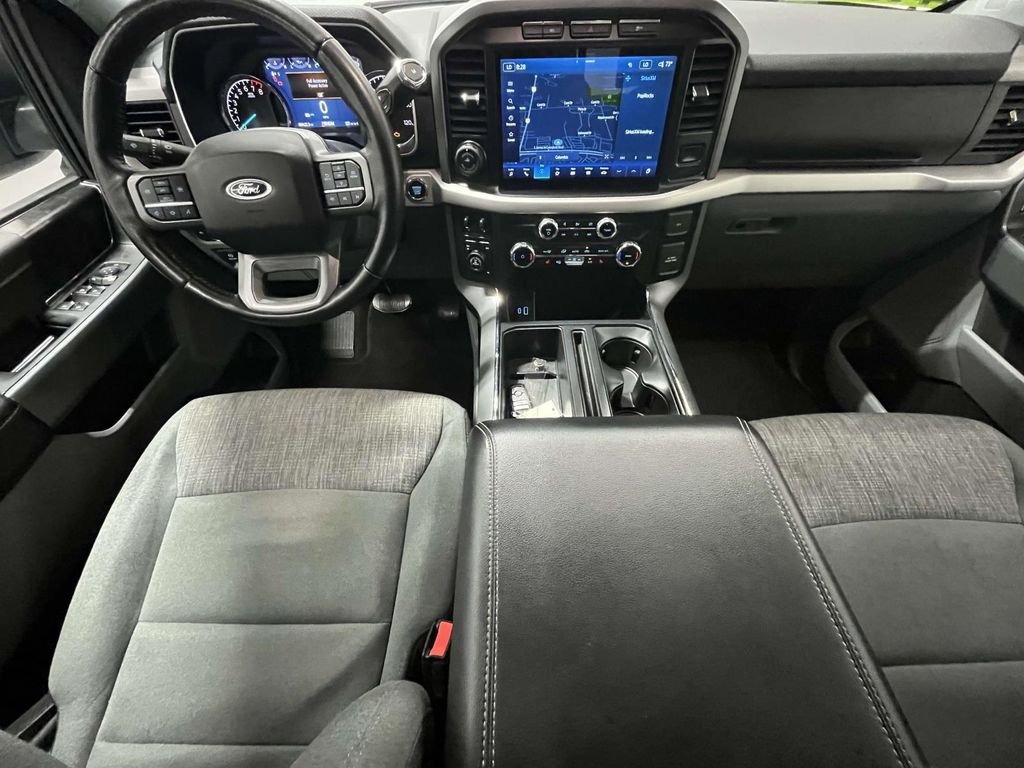 Used 2022 Oxford White Ford XLT Super Crew  4x4 5.0L 1 Owner 302A image 13