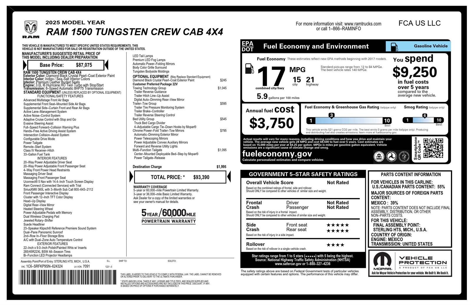 Used 2025  Ram Tungsten image 34