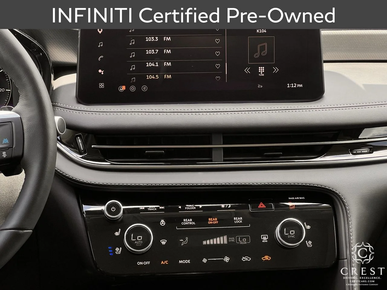 Certified Used 2026 Radiant White INFINITI LUXE image 18