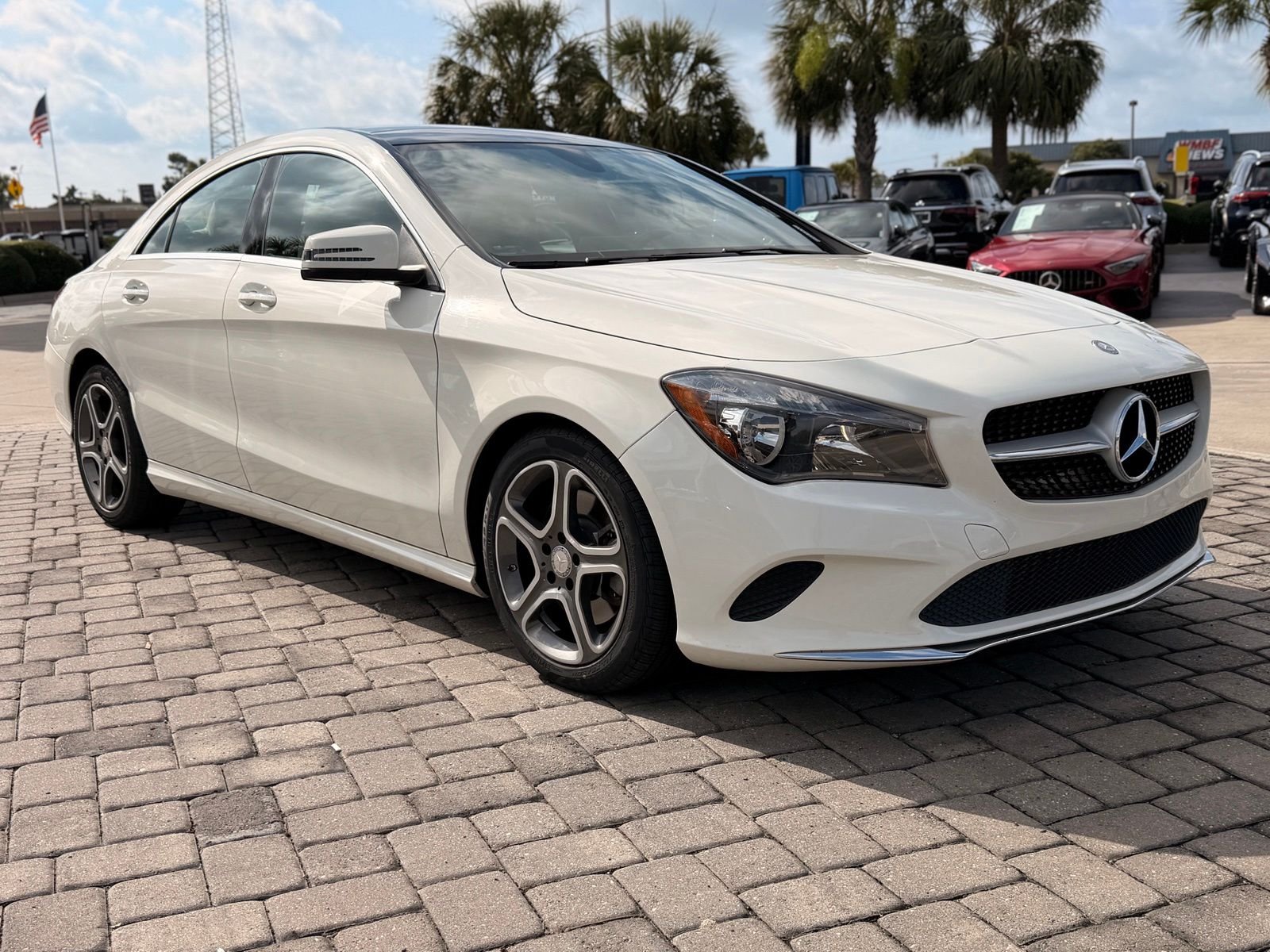 Used 2018 Polar White Mercedes-Benz CLA 250 image 6