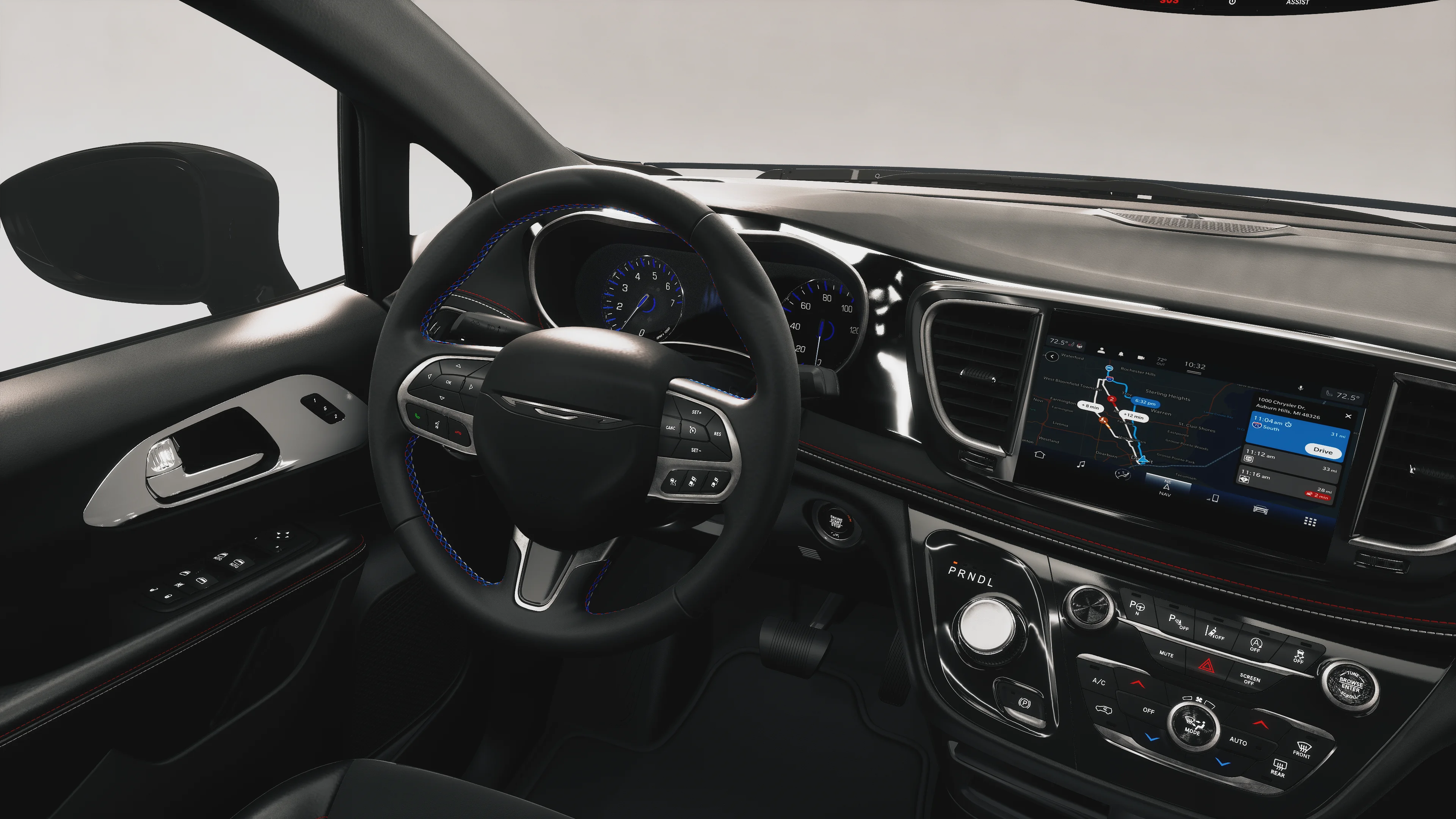 New 2027 Hydro Blue Pearl-Coat Exterior Paint Chrysler  image 9