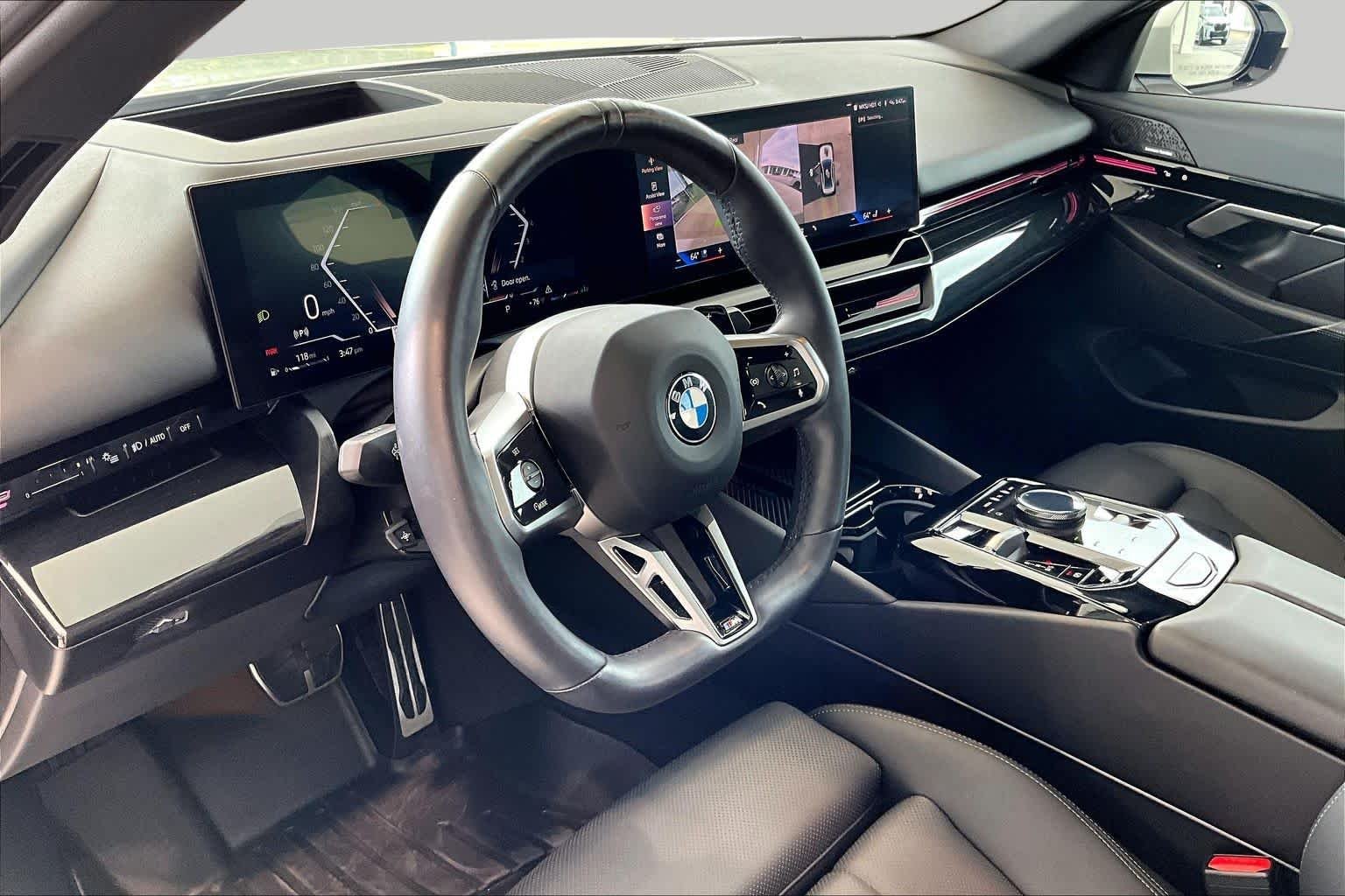 Certified Used 2025 Mineral White Metallic BMW 530i image 19