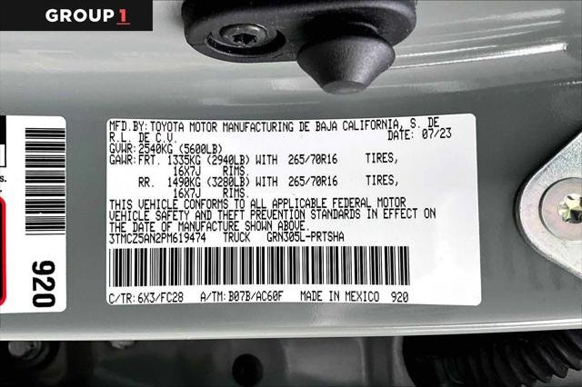 Certified Used 2023 LUNAR ROCK Toyota  image 37