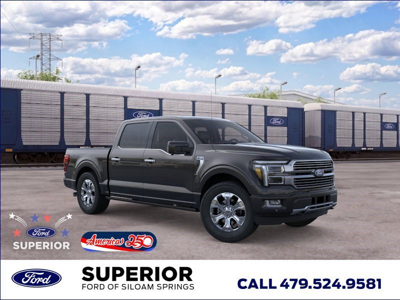 New 2026 Agate Black Metallic Ford Platinum 4WD image 7