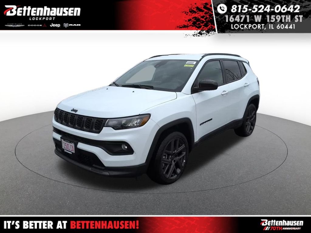 New 2026 White Jeep Latitude image 1
