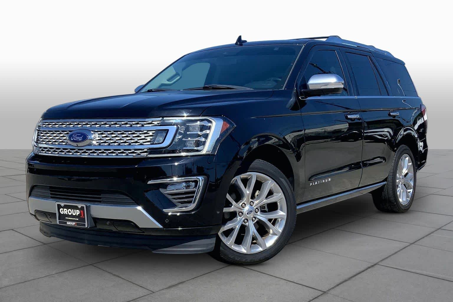 Used 2019 Agate Black Metallic Ford Platinum image 2