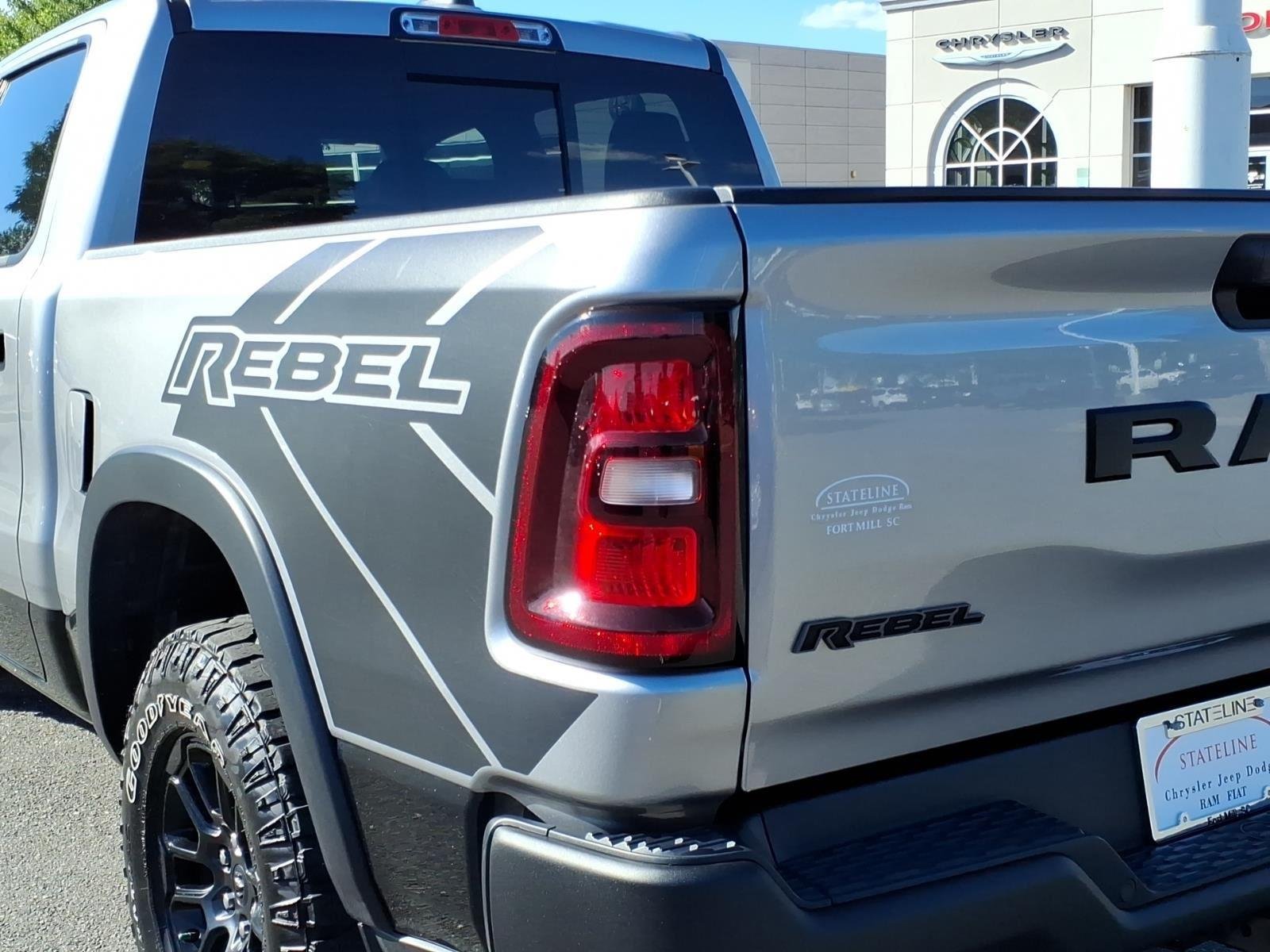 Used 2025 Billet Silver Metallic Clearcoat Ram Rebel image 17