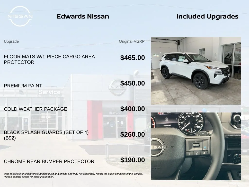 New 2026 White Nissan SV image 4