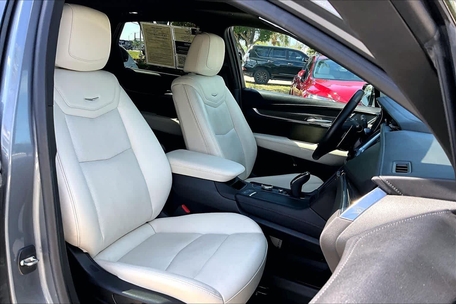 Used 2021 Satin Steel Metallic Cadillac AWD Sport image 9