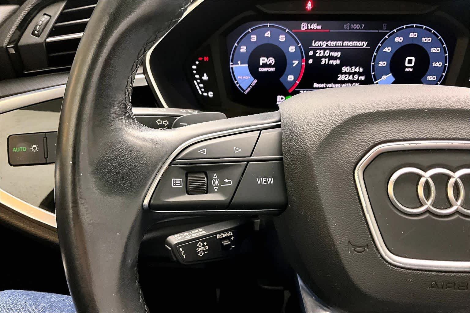 Used 2021 Glacier White Metallic Audi S line Premium Plus image 24