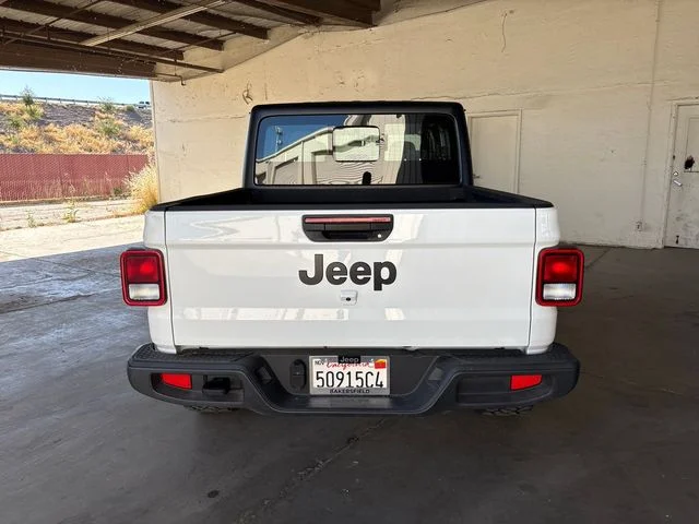 Used 2024 Bright White Clearcoat Jeep Sport image 5