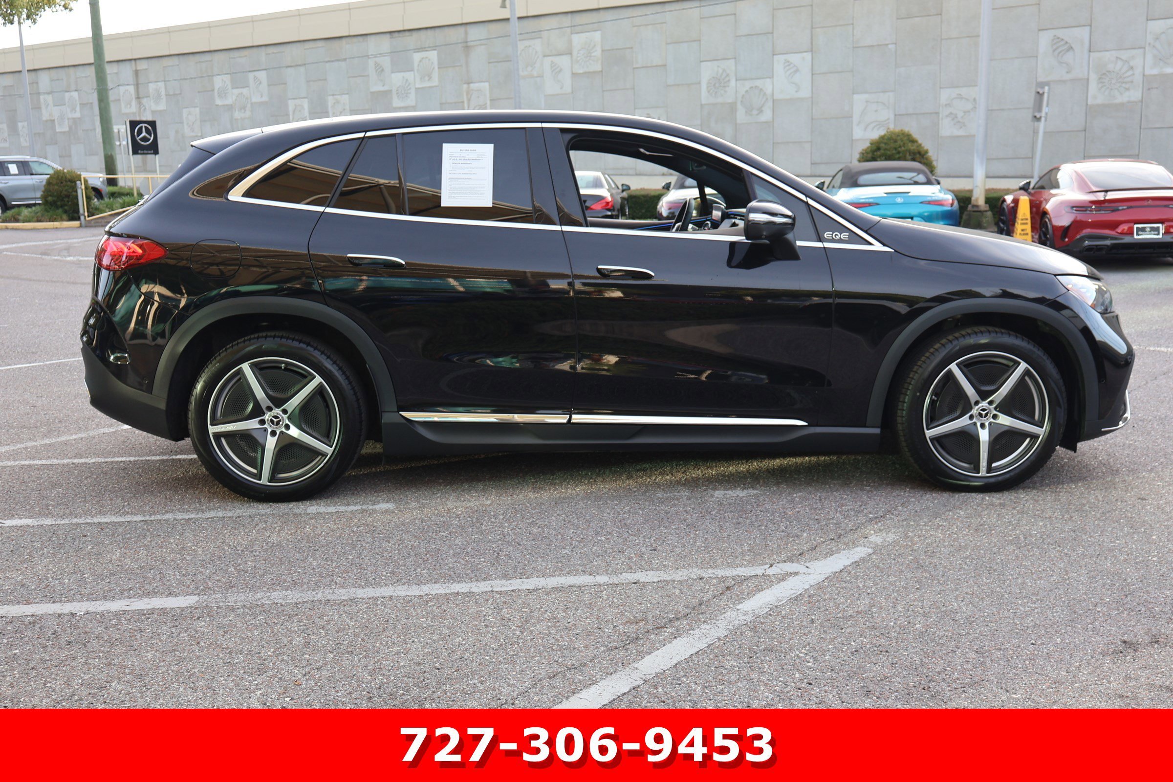 Certified Used 2023 Obsidian Black Metallic Mercedes-Benz EQE 350 image 11