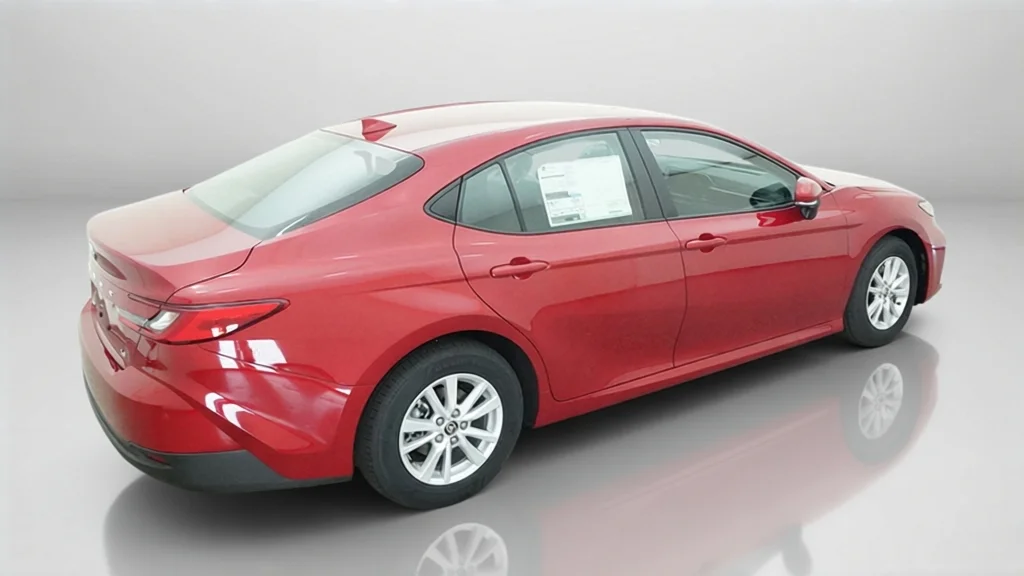 New 2026 Supersonic Red Toyota LE image 9