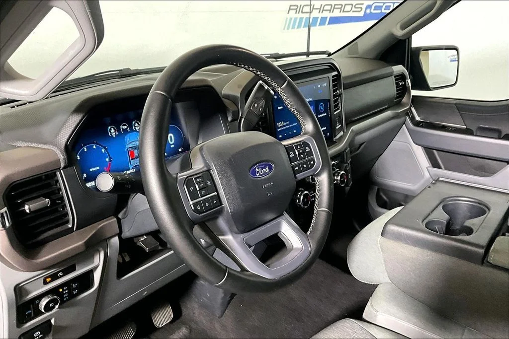 Certified Used 2025 Black Metallic Ford XLT image 10