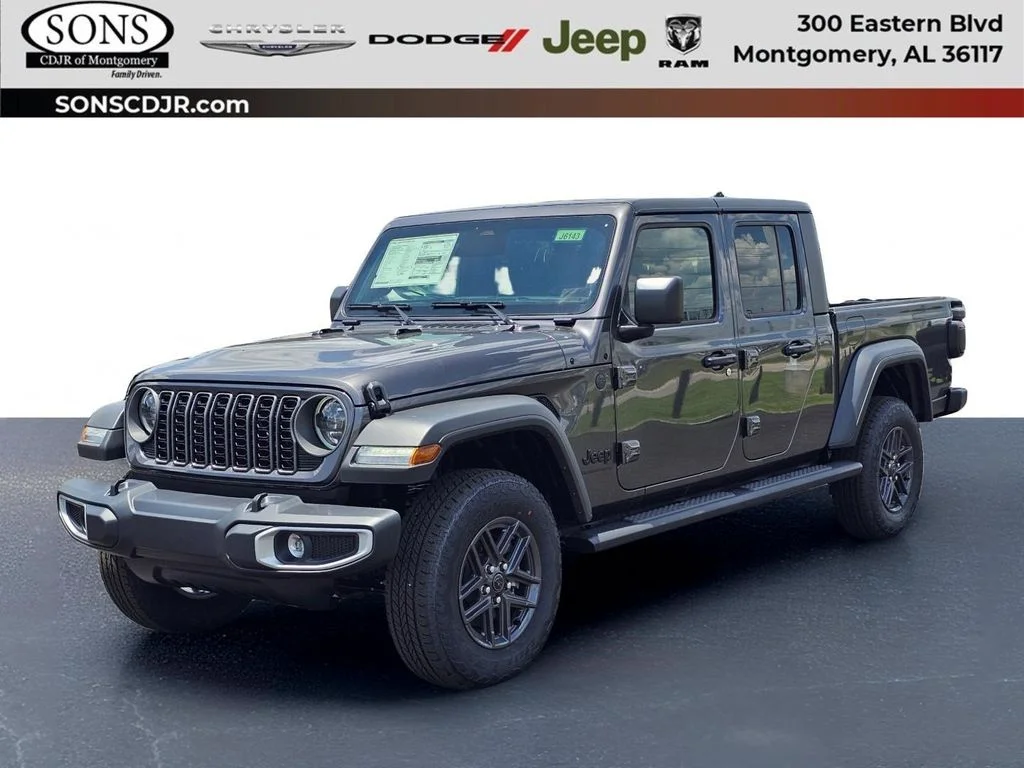 New 2026 Granite Crystal Metallic Clear-Coat Exterior Paint Jeep Sport S image 1