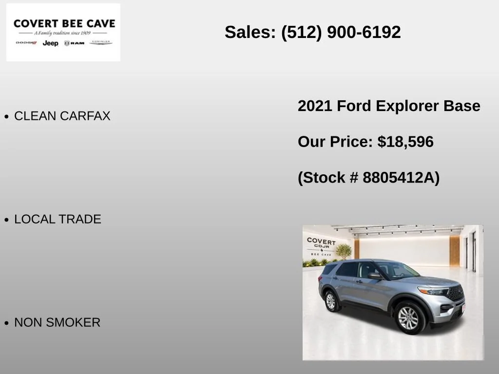 Used 2021 Silver Ford Base image 7