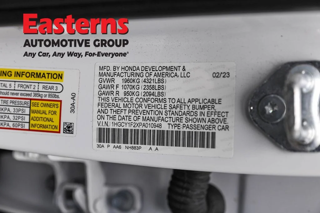 Used 2023 White Honda LX image 33