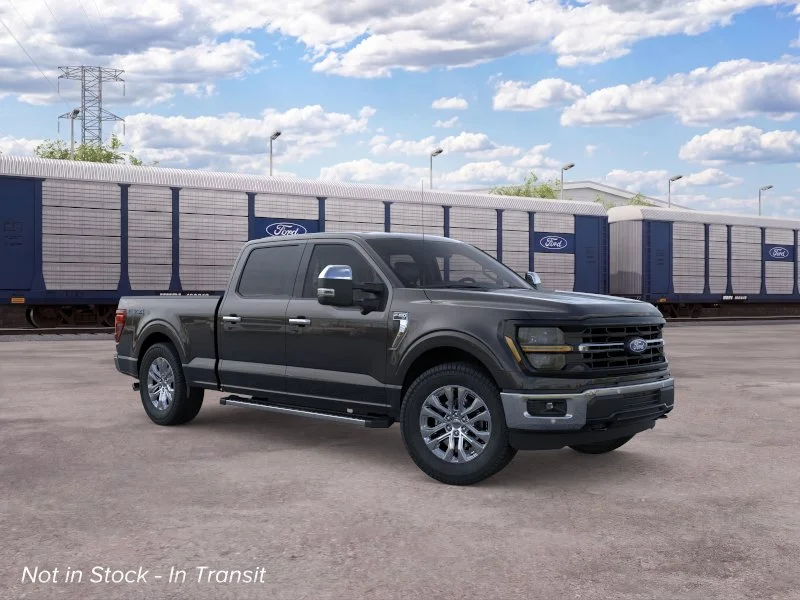 New 2026 Agate Black Metallic Ford XLT image 7