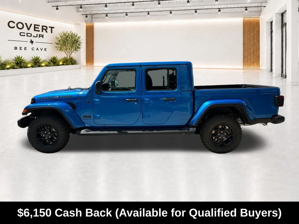 New 2026 Hydro Blue Pearlcoat Jeep Texas Trail image 6