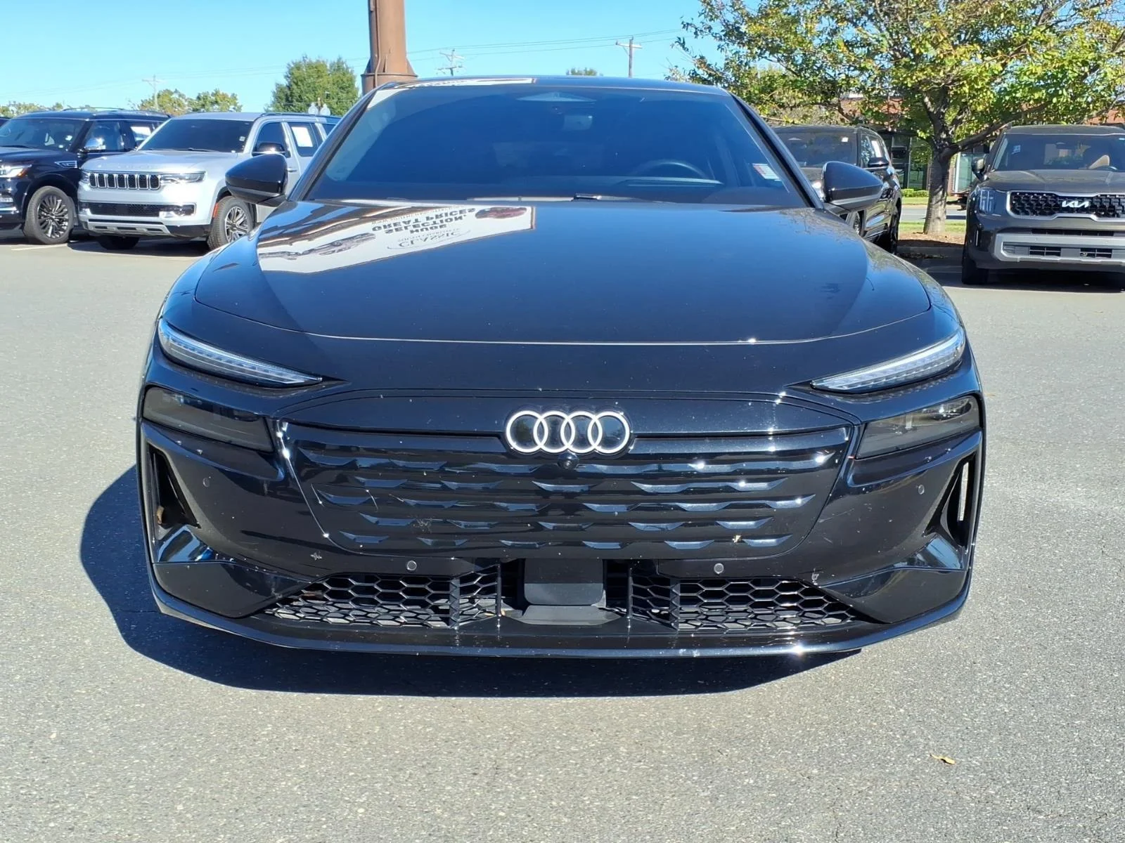 Used 2025 Mythos Black Metallic Audi Premium Plus image 12