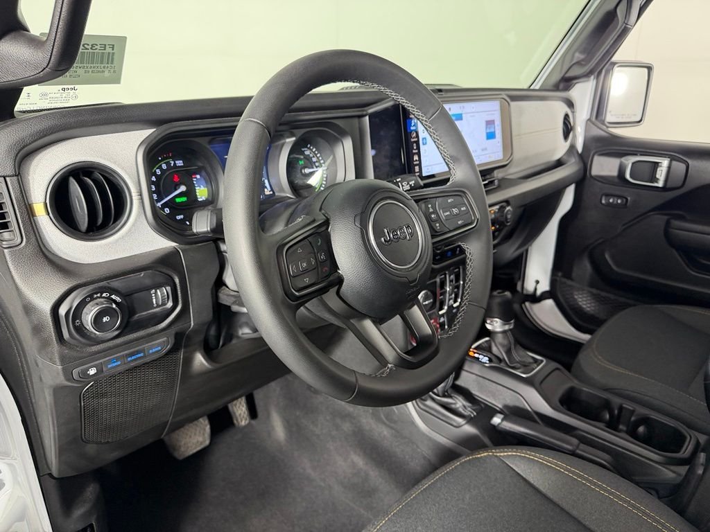 Used 2025 Bright White Clearcoat Jeep Willys 4xe image 19