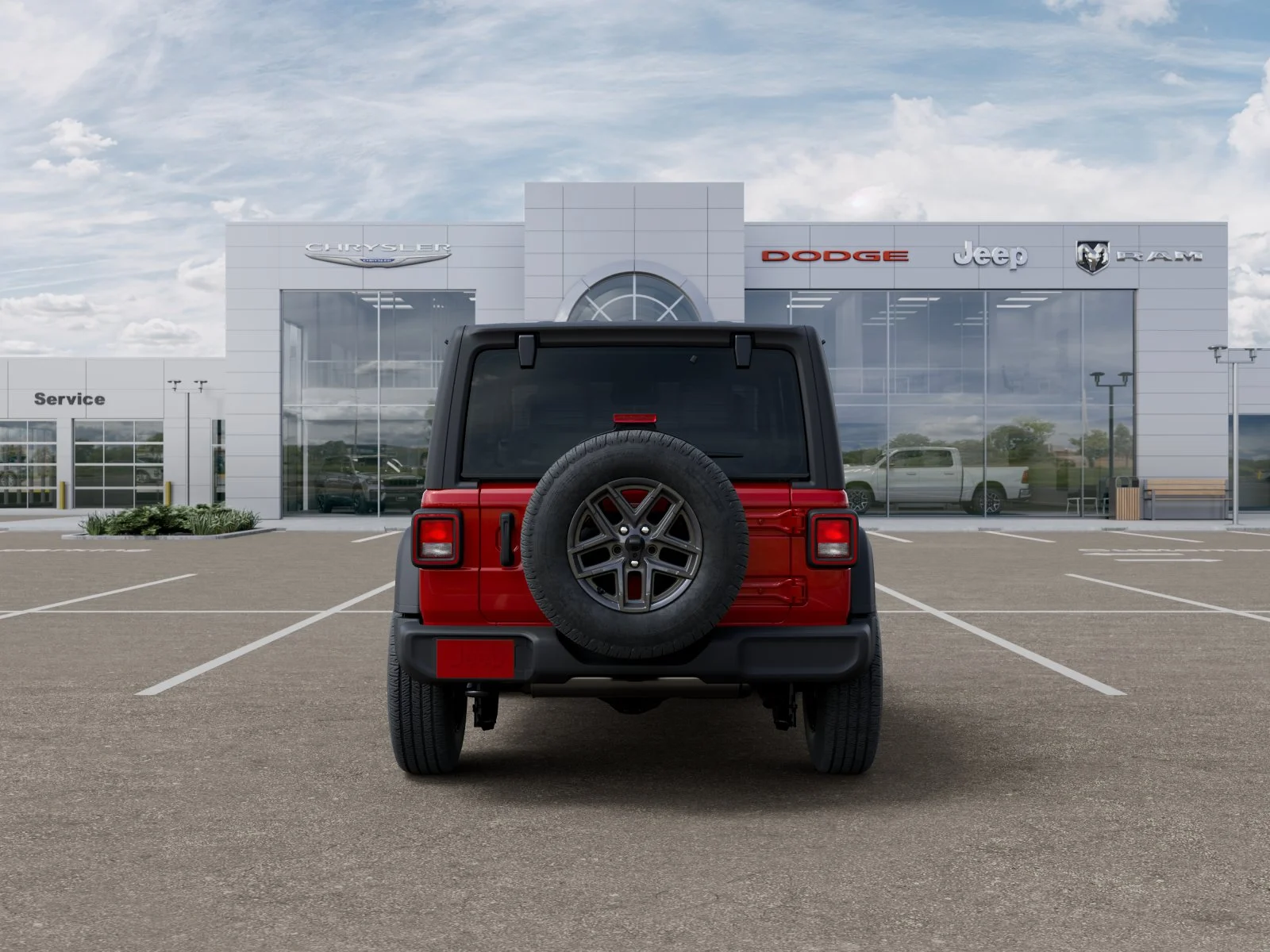 New 2026 Firecracker Red Clearcoat Jeep Sport S image 33