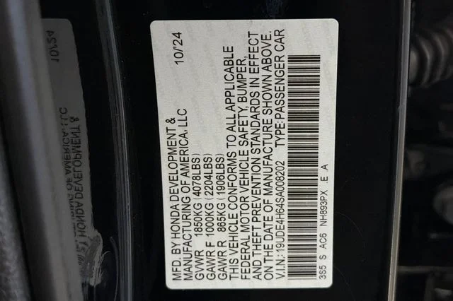 Used 2025 Majestic Black Pearl Acura A-Spec Tech Package image 38