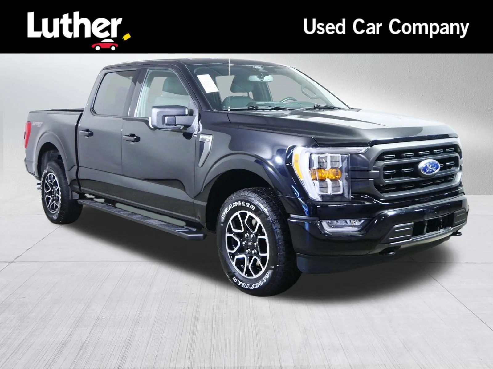Used 2021 Agate Black Metallic Ford XLT image 1