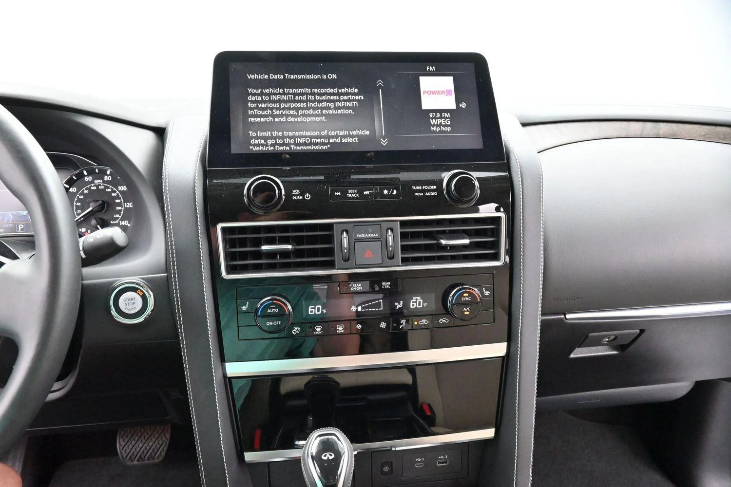 Used 2023 Moonstone White INFINITI PREMIUM SELECT image 25