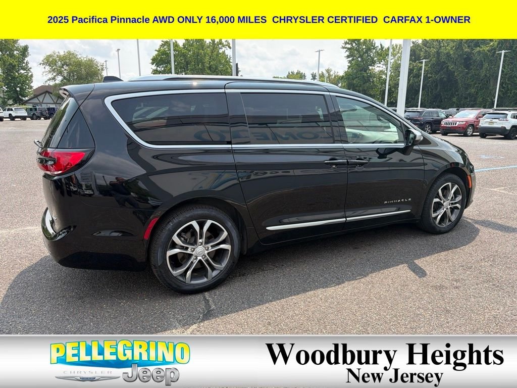 Certified Used 2025 Black Chrysler Pinnacle AWD image 4