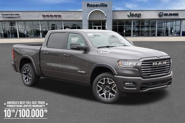 New 2026 Granite Crystal Metallic Clear-Coat Exterior Paint RAM Laramie image 1