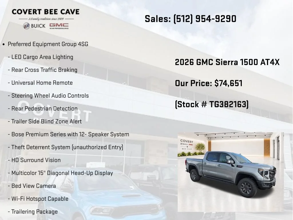 New 2026 Silver GMC AT4X image 23