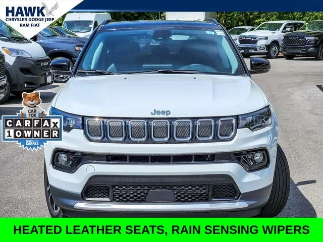 Used 2022 White Jeep Limited image 4