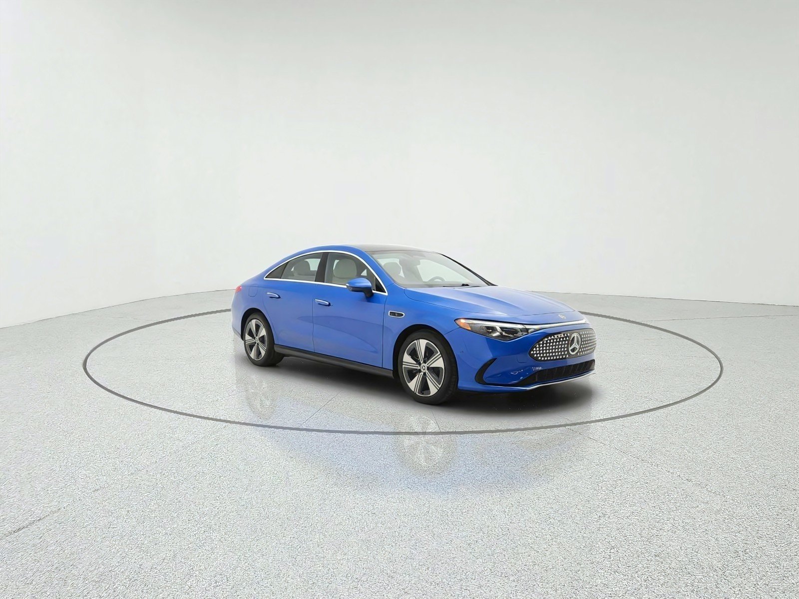 New 2027 Sky Blue Metallic Mercedes-Benz CLA 350 Electric image 3